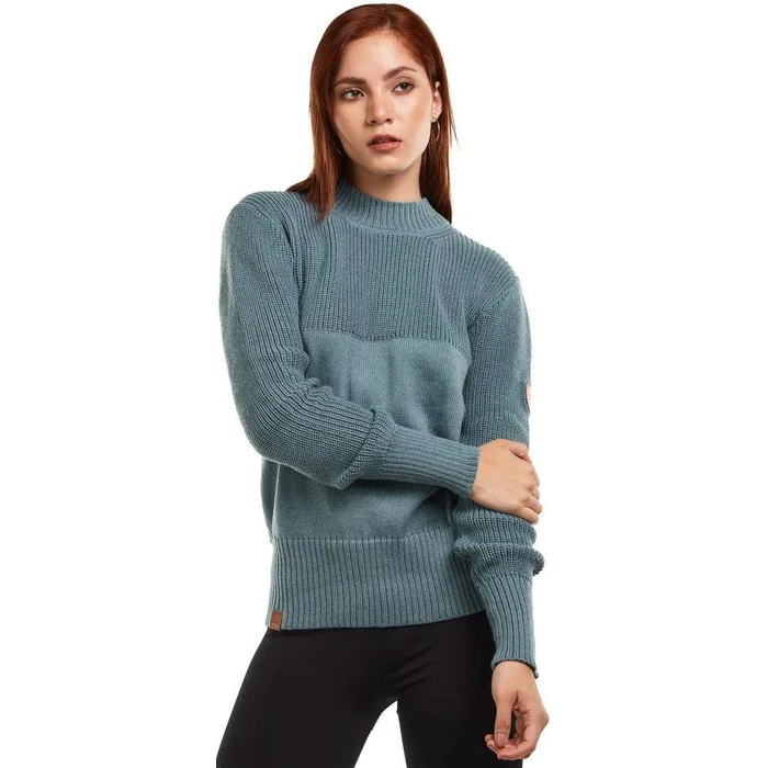 Hoseg Women's Boxy Knitwear Sweater (S) - Glacier by Hoseg - Image 3