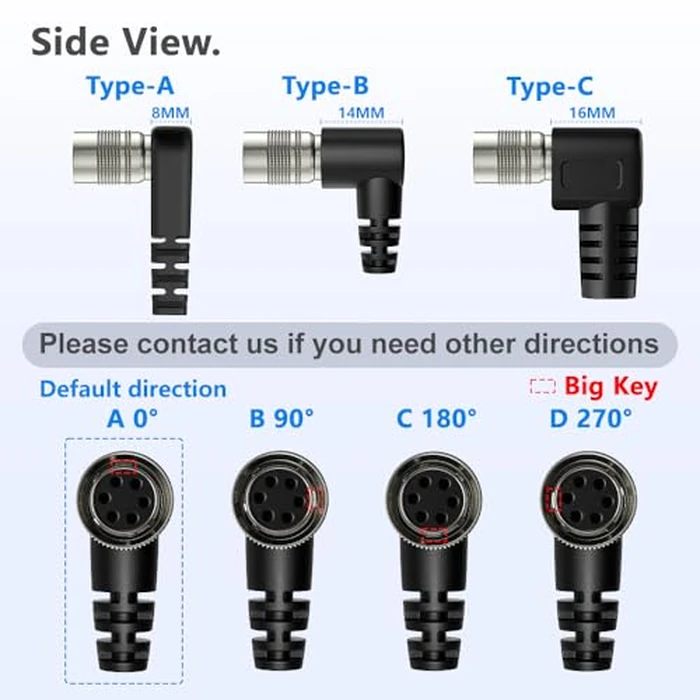 Alvin's Cables HR10A-7P-6S Hirose 6 Pin Female to Open End Power I/O Cable for Sony CCD, Basler, Keyence, Cognex, Baumer, Hikvision Industrial Camera, High Flex Shielded A-Type 9.84ft/3m by Alvin's Cables - Image 6