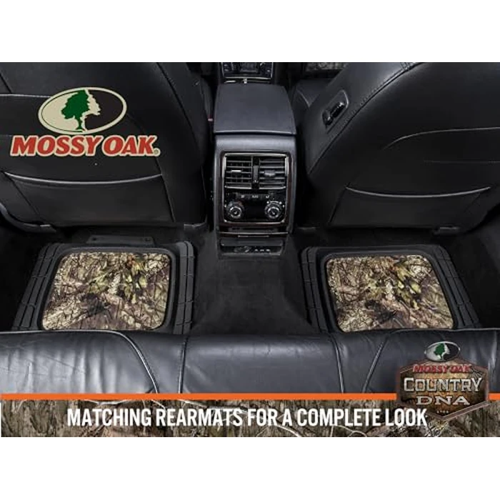 Mossy Oak Camo Trimmable Floor Mats - All Weather Protection - Trim to Fit for Car, SUV, Van, Trucks - Official Licensed Product (4 Pcs) by Mossy Oak - Image 4