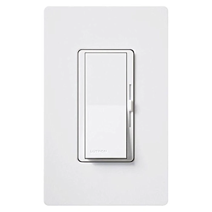 Lutron Diva Electronic Low Voltage Dimmer | 300-Watt, Single-Pole or 3-Way | DVELV-303P-WH, White by Lutron - Image 5