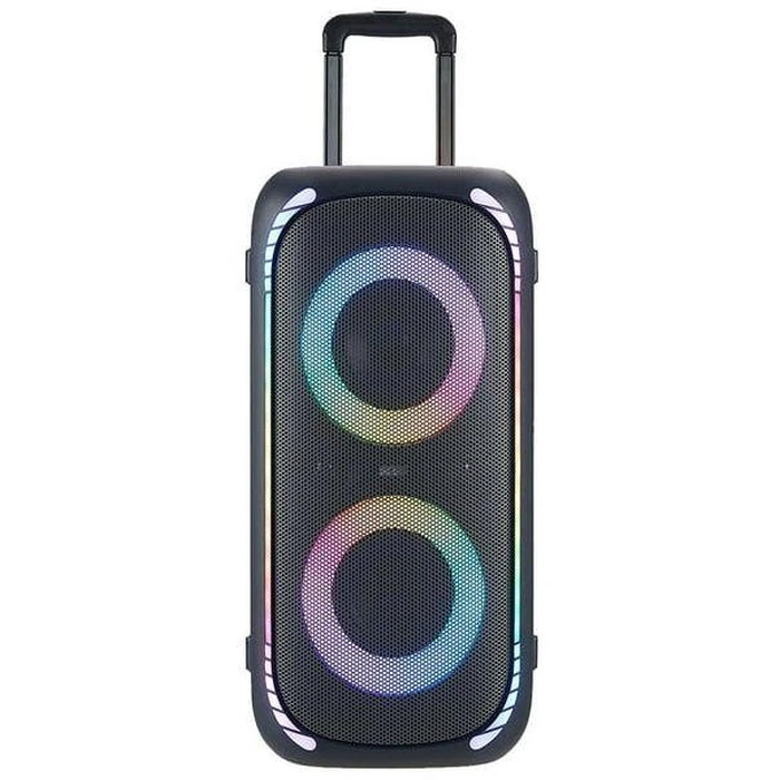 onn. 100094813 Bluetooth Wireless Speaker with Multicolour LED Lighting - Black by onn. - Refurbished - Excellent condition - US$142.96