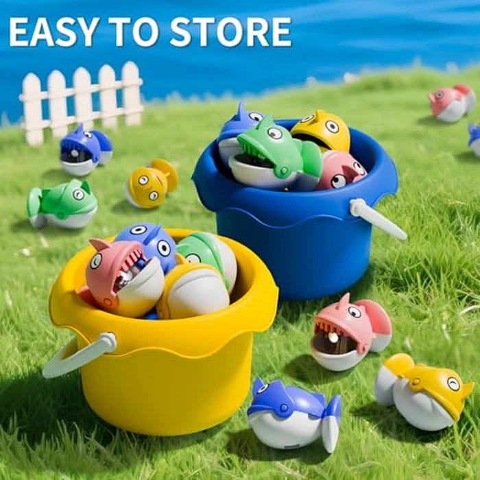 ORANGE OCEAN 70 PCS Magnetic Fishing Game Toddlers 3-5, Board Games for Kids 4-6, Fishing Toys with 360 degrees Rotation & Sound, for Boys Girl by ORANGE OCEAN - Image 6