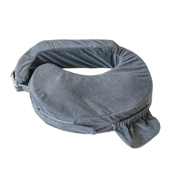 My Brest Friend Deluxe Nursing Pillow Cover - Slipcovers for Baby - Adjustable Fit, Easy Care, Durable - Original Nursing Pillow Not Included, Dark Grey by My Brest Friend - Image 2