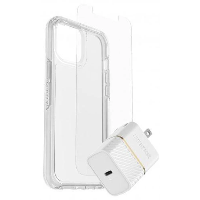 OtterBox Protection + Power Kit Bundle for iPhone 13 - Clear by OtterBox - Image 1