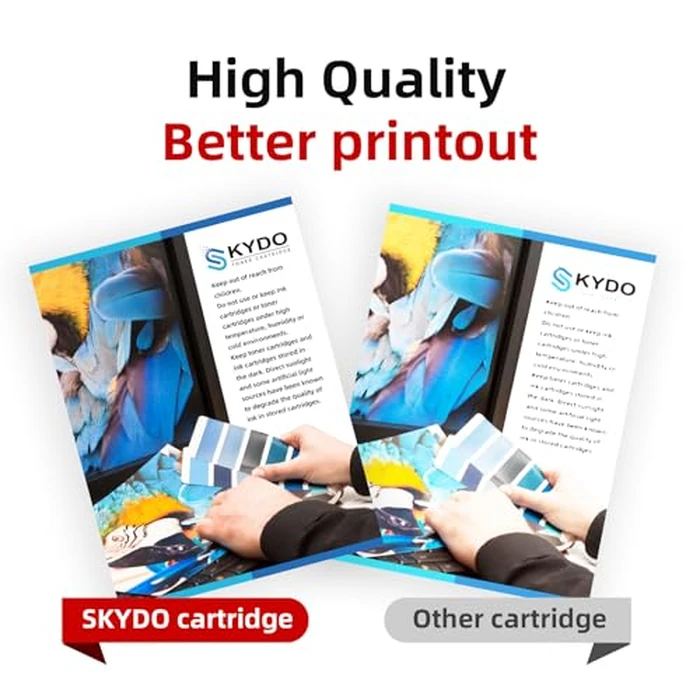 054H Toner Cartridge Replacement for Canon 054H 054 H CRG-054 Work with Canon MF642Cdw Toner Cartridges, Color imageCLASS MF644Cdw LBP622Cdw MF641Cdw Laser Printer Toner (4 Pack) by Skydo - Image 5