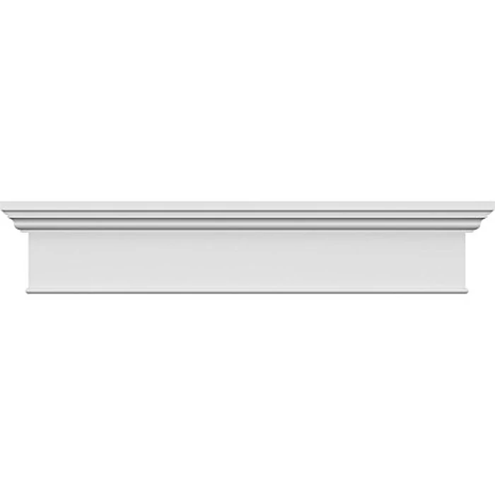Endurathane Craftsman Crosshead with Bottom Trim, 53" Bottom Width x 57" Top Width x 7 1/4" H x 1" P, Factory Primed by Ekena Millwork - Used - Like New condition - US$40.41