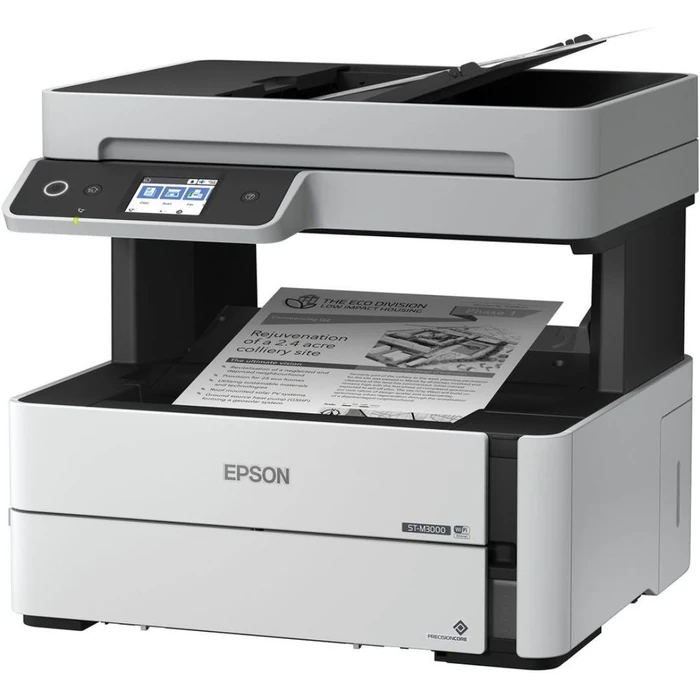 Epson WorkForce ST-M3000 Monochrome MFP Supertank Printer - White by Epson - Image 3