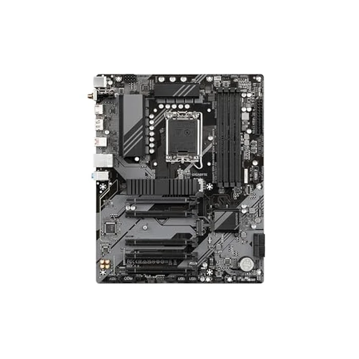 GIGABYTE B760 DS3H AX (rev. 1.x) LGA 1700 Intel B760 ATX Motherboard with DDR5, 2* M.2, PCIe 4.0, USB 3.2 Gen 2 Type-C, WiFi 6E Realtek GbE LAN, Q-Flash Plus, PCIe EZ-Latch by GIGABYTE - Image 2