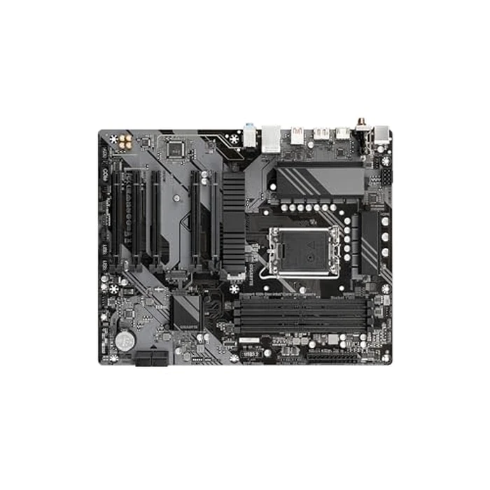 GIGABYTE B760 DS3H AX (rev. 1.x) LGA 1700 Intel B760 ATX Motherboard with DDR5, 2* M.2, PCIe 4.0, USB 3.2 Gen 2 Type-C, WiFi 6E Realtek GbE LAN, Q-Flash Plus, PCIe EZ-Latch by GIGABYTE - Image 4