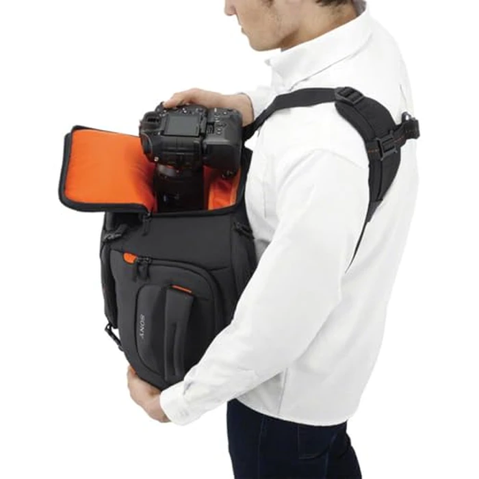 Sony LCSBP3 DSLR System Backpack with Laptop Storage, (Black), Large by Sony - Image 8