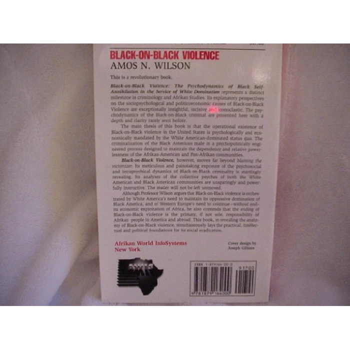 Black-On-Black Violence: The Psychodynamics of Black Self-Annihilation in Service of White Domination by Brand: Afrikan World Infosystems - Image 2
