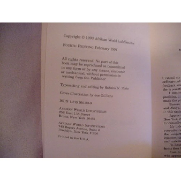 Black-On-Black Violence: The Psychodynamics of Black Self-Annihilation in Service of White Domination by Brand: Afrikan World Infosystems - Image 3
