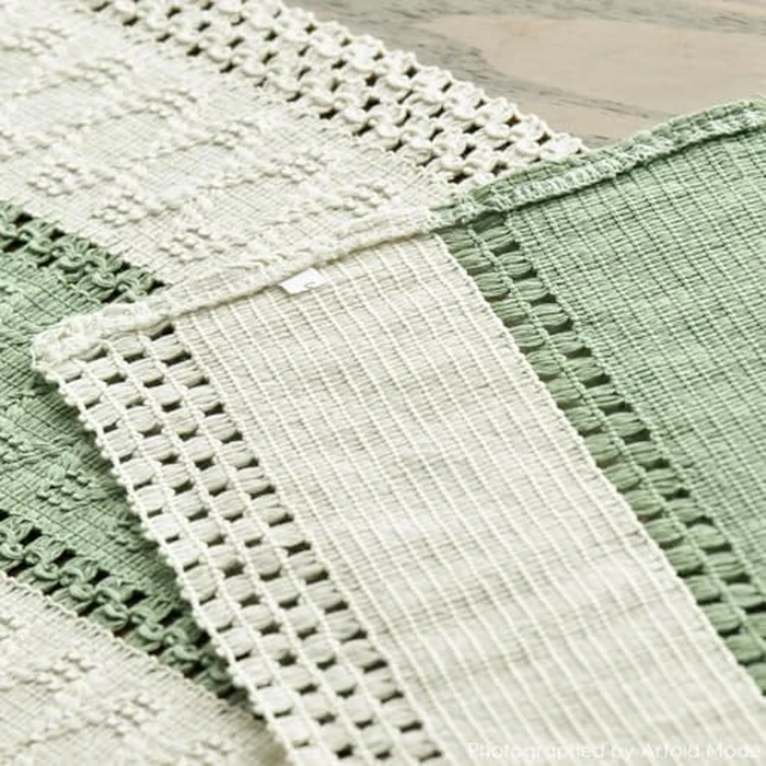 Artoid Mode Light Green Farmhouse Rustic Table Runner, Seasonal Holiday Hollow Kitchen Dining Table Decoration for Home Party Decor 12x36 Inch by Artoid Mode - Image 5