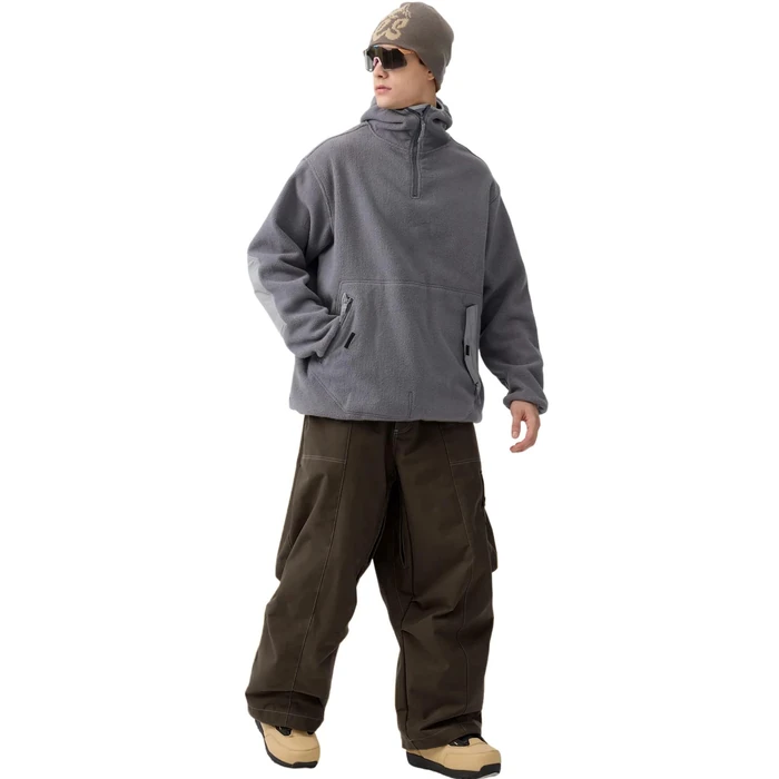 GSOU SNOW Womens Mens Snowboard Pants Baggy Ski Snow Pants Loose Cargo Sport Outdoor Insulation Waterproof by GSOU SNOW - Image 4