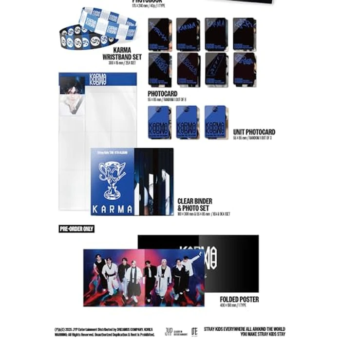 Stray kids [KARMA] 4th Album [Limited VER.] + POB by J BLANK - Image 3