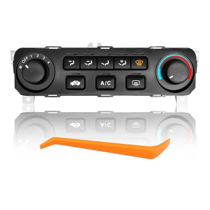 A/C Heater Climate Control Module, Heater A/C Control Switch, Front Climate Control Module Compatible with 2001-2002 Honda Accord Replace# 79600-S84-A21ZA by Bestechy - Used - Very Good condition - US$35.01