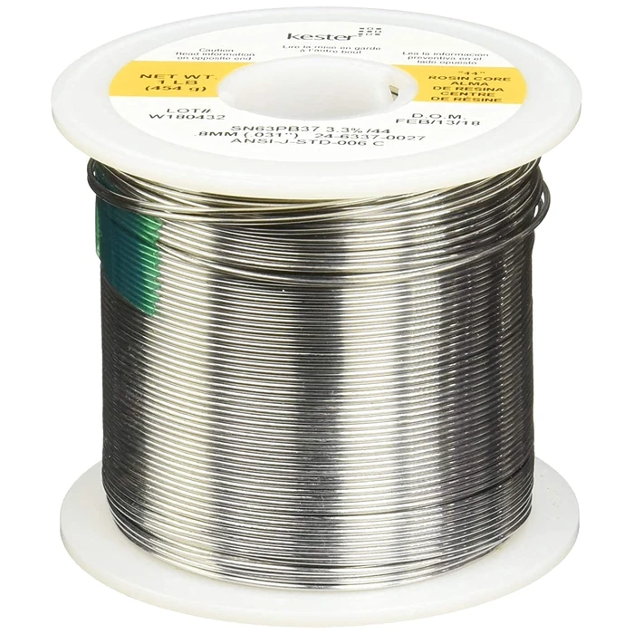 KESTER Solder 24-6337-0027 Solder Wire, 63/37 SN/PB, 183 degreesC, 1LB by Kester - Used - Like New condition - CA$81.93