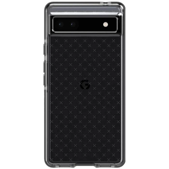 Tech21 Evo Check Phone Case for Google Pixel 6a - Smokey Black by Tech21 - Refurbished - Brand New condition