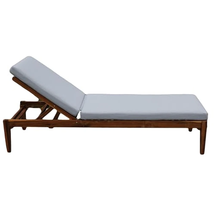 Tommy Bahama Sunbrella(R) Fabric 1-Piece Outdoor Knife Edge Chaise Cushion, 26" W x 77" L, Bamboo Bay Cloud by Tommy Bahama - Image 5