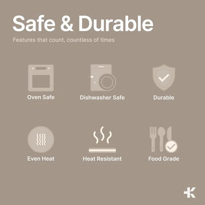 Stainless Steel Stockpot with Tempered Glass Lid 20 Quart, Durable 18/0 Stainless Steel, Impact-Bonded Base for Even Heating, Riveted Handles, Oven & All Stove Compatible, Safe Up to 500 degreesF (260 degreesC) by Bakken- Swiss - Image 4