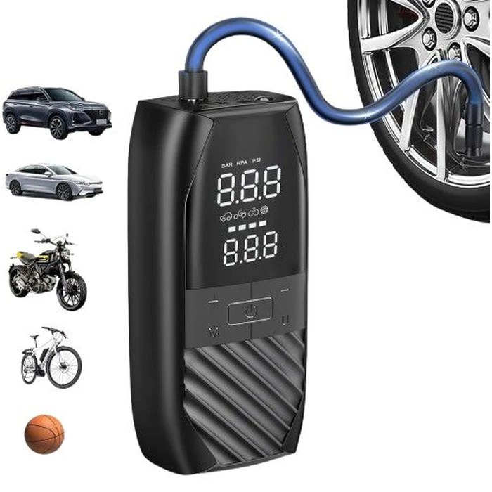 Convtoya 150 PSI Tire Inflator Portable Air Compressor - Black by Convtoya - Refurbished - Excellent condition - US$38.97