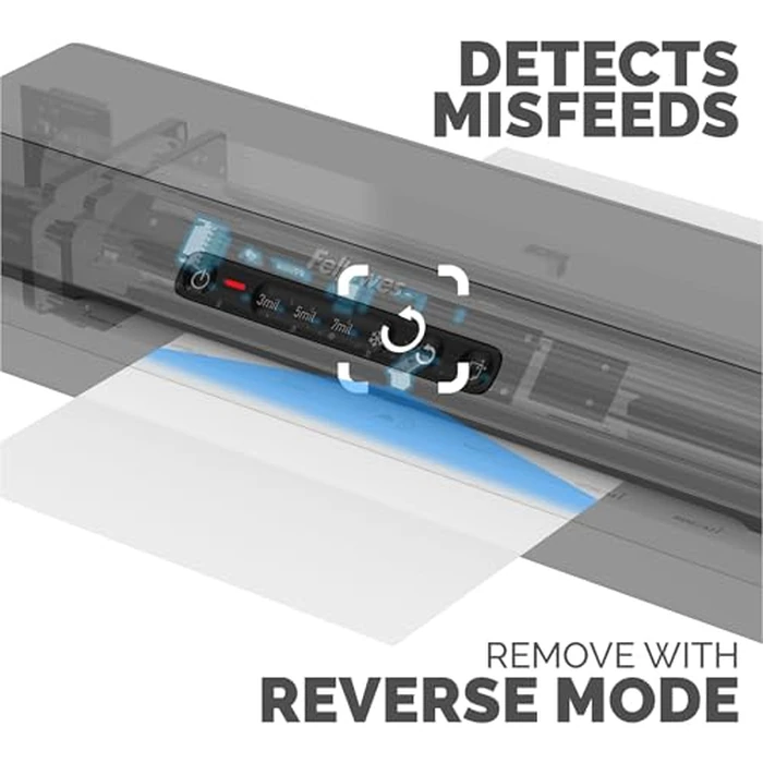 Fellowes Amaris 125 laminator Machine, School or Office use, 12.5 max Width, with 10 Jam Free Laminating Sheets by Fellowes - Image 5