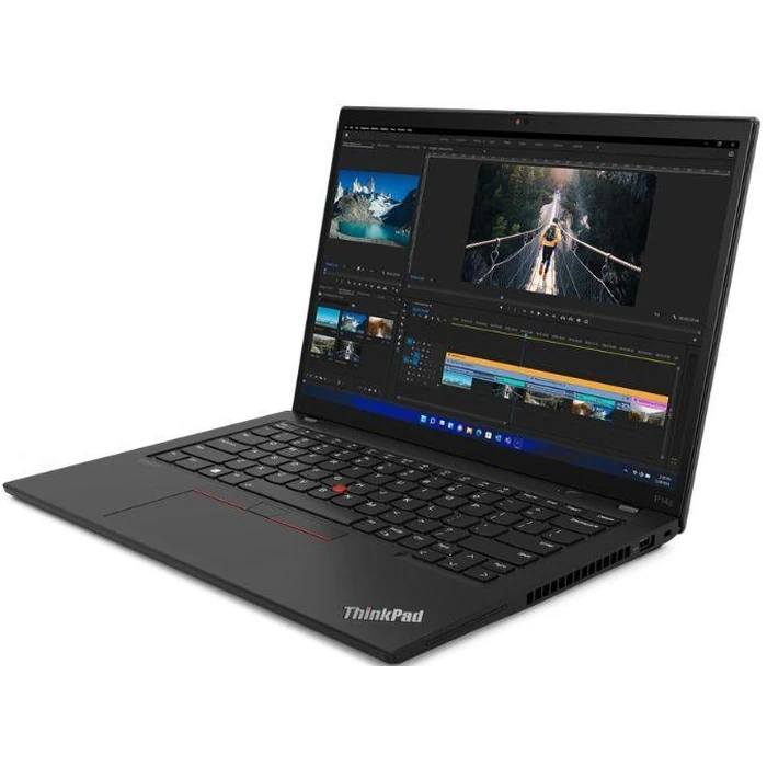 Lenovo ThinkPad P14s Gen 3 (Intel) Mobile Workstation Laptop 14" - Black - Intel Core i7-1270P 3.5GHz - 16GB RAM - 512GB by Lenovo - Image 2