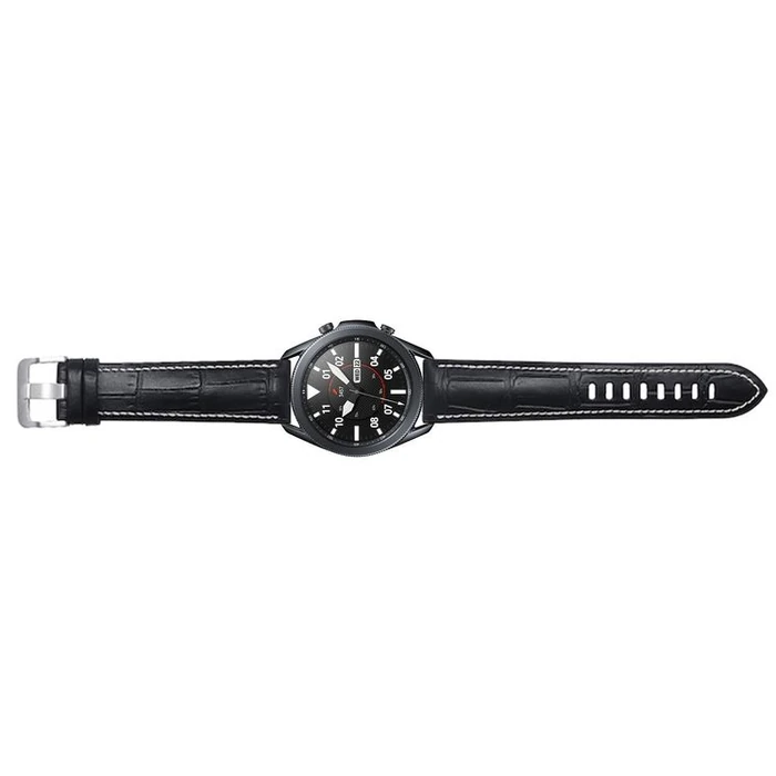 Samsung Serafil Prime Leather Strap 20mm - Black by Samsung - Image 3