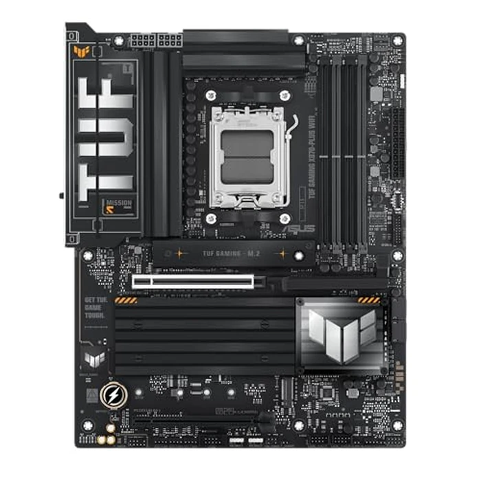 ASUS TUF Gaming X870-PLUS WiFi AMD AM5 X870 ATX Motherboard, 16+2+1, 80A SPS Power Stages, DDR5, PCIe 5.0 Ready, Four M.2 Slots, Wi-Fi 7, 2.5Gb LAN, HDMI, USB4(R) 40Gbps, SATA 6 Gbps, USB 20Gbps Type-C by ASUS - Image 7