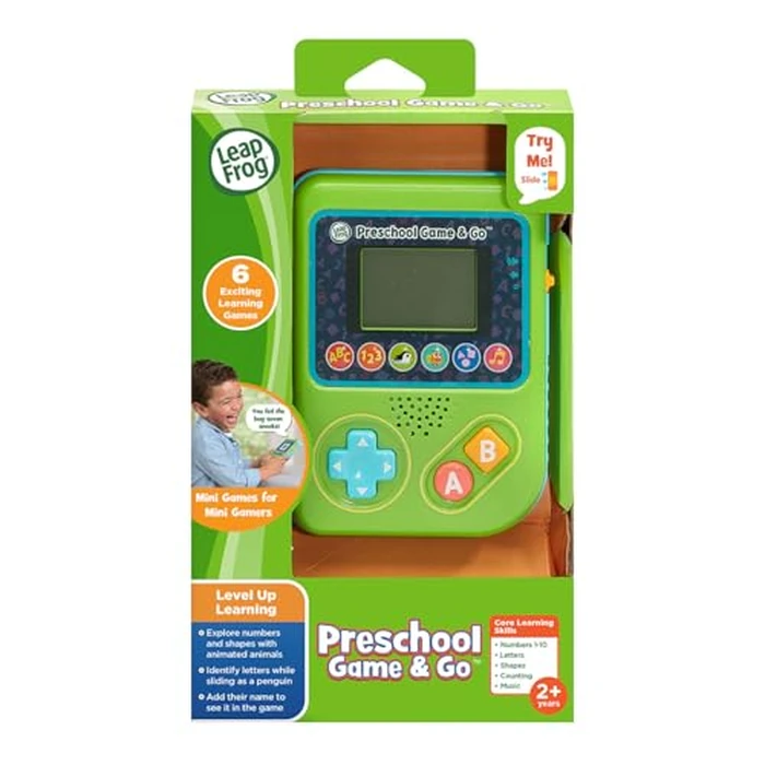 LeapFrog Preschool Game and Go Handheld Video Game Toy, Green by LeapFrog - Image 8