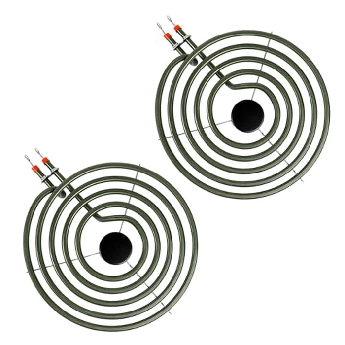 S-Union Upgraded MP21YA 8" Electric Stove Burners Replacement for Kenmore Maytag Norge Whirlpool Stove Element,Fit MP22YA Electric Range Burner Element Replacement Stove Coil Top Burner (2 Pack) by S-Union - Used - Good condition - CA$28.69