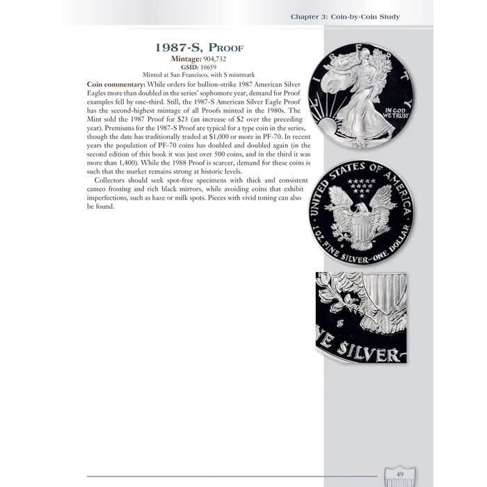 American Silver Eagles: A Guide to the U.S. Bullion Coin Program, 5th Edition (8.5x11) (Mercanti's American Silver Eagles) by Whitman - Image 3