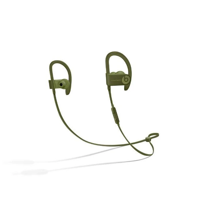 Beats by Dre Powerbeats 3 In-Ear Wireless Earphones - Turf Green by Beats by Dre - Image 1