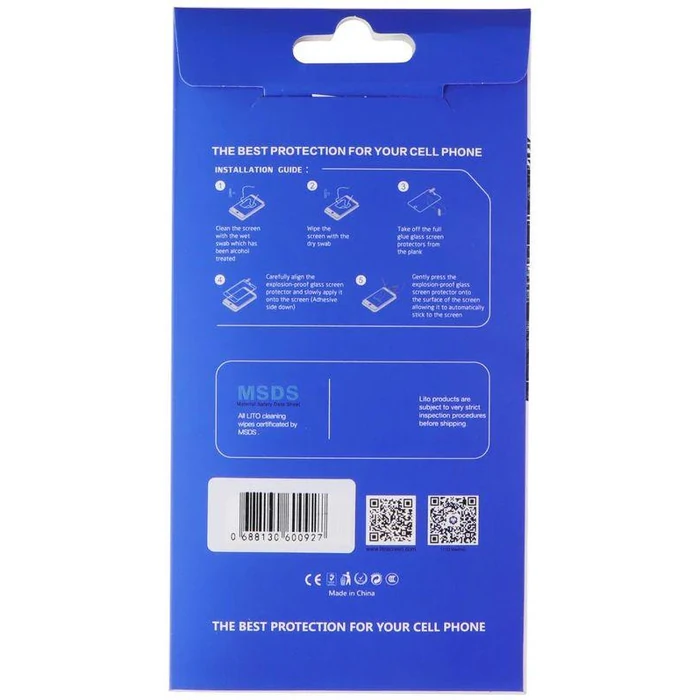 LITO 2.5D Full Glue Tempered Glass Screen Protector for Motorola Moto G62 5G - Clear by LITO - Image 2