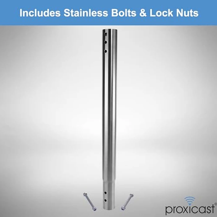 Proxicast 15 inch Stainless Steel Extension Pole for Proxicast J-Max Antenna Mounts (ANT-800-X15) by Proxicast - Image 3