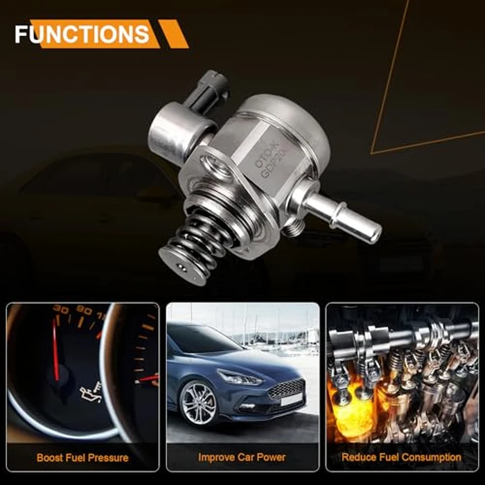 OTO-K High Pressure Fuel Pump Compatible with Ford Explorer 2013-2019,Taurus,Flex 2010-2019,Police Interceptor Sedan 2013-2019,Police Interceptor Utility 2014-2019& Lincoln MKS MKT 2010-2019 by OTO-KAUTOPARTS - Image 6