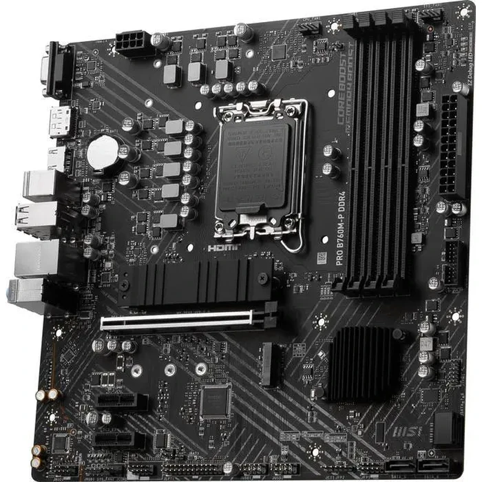 MSI PRO B760M-P DDR4 LGA 1700 Intel B760 SATA 6Gb/s Micro ATX Motherboard by MSI - Image 5