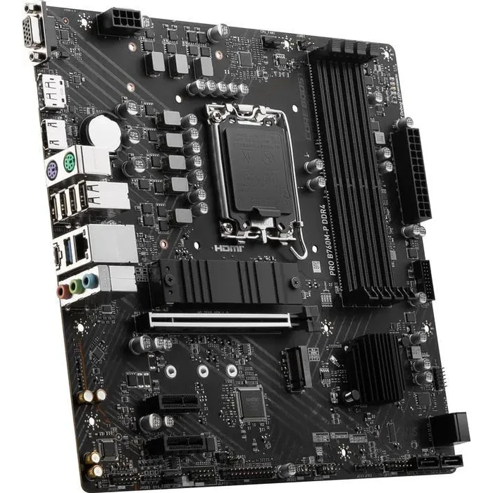 MSI PRO B760M-P DDR4 LGA 1700 Intel B760 SATA 6Gb/s Micro ATX Motherboard by MSI - Image 6
