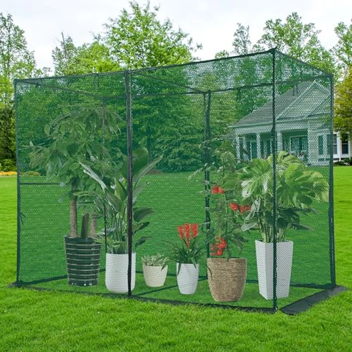Toriexon Crop Cage Plant Protection Tent 6.5 x 10 x 6.5 Ft, Large Grid & Protect Plants from Birds and Small Animals, Garden Cages with Storage Bag Suitable for Garden Patio Lawn by Toriexon - Image 8