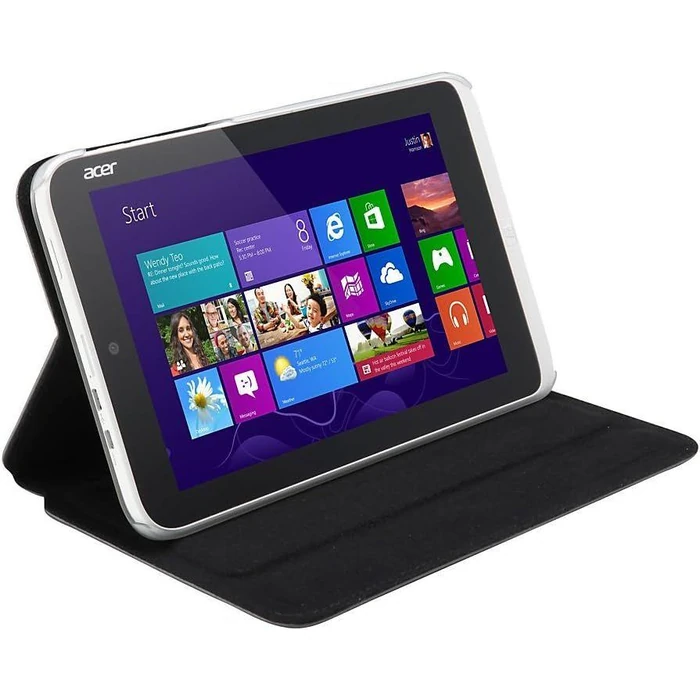 Acer Protective Folio Tablet Case for Acer Iconia W3-810 - Dark Gray - Brand New by Acer - Image 2