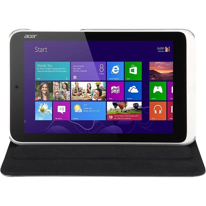 Acer Protective Folio Tablet Case for Acer Iconia W3-810 - Dark Gray - Brand New by Acer - Image 4