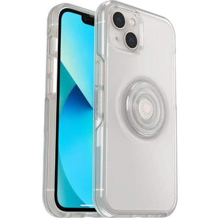 Otterbox Otter + Pop Symmetry Series Clear Phone Case for iPhone 13 - Clear Pop by Otterbox - Refurbished - Excellent condition - US$28.28