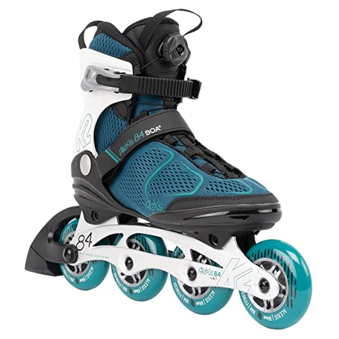 K2 Skate Alexis 84 Boa, 8.5 Teal White by K2 - Used - Like New condition - CA$241.39