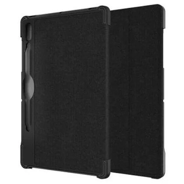 Verizon Folio Tablet Case and Blue Light Screen Protector for Samsung Galaxy Tab S7 5G - Black by Verizon - Refurbished - Acceptable condition