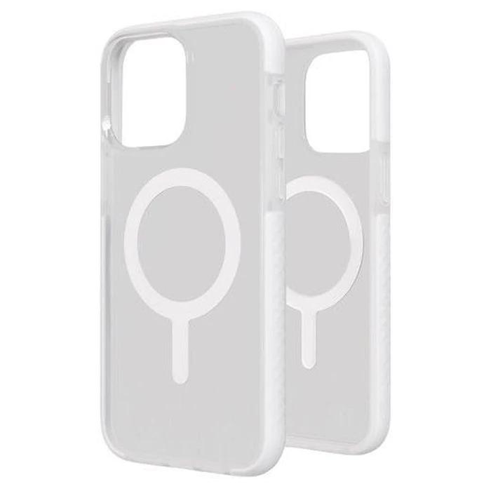 BodyGuardz Ace Pro with MagSafe Phone Case for iPhone 14 Pro Max - Clear/White by BodyGuardz - Refurbished - Acceptable condition - US$10.98