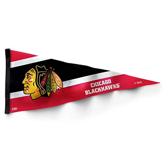 NHL Chicago Blackhawks Collector Pennant by sportsvault - Used - Acceptable condition - CA$12.22