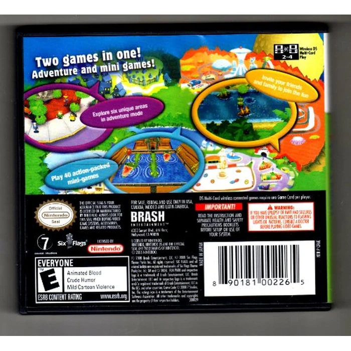 Six Flags Fun Park - Nintendo DS by Atari - Image 2