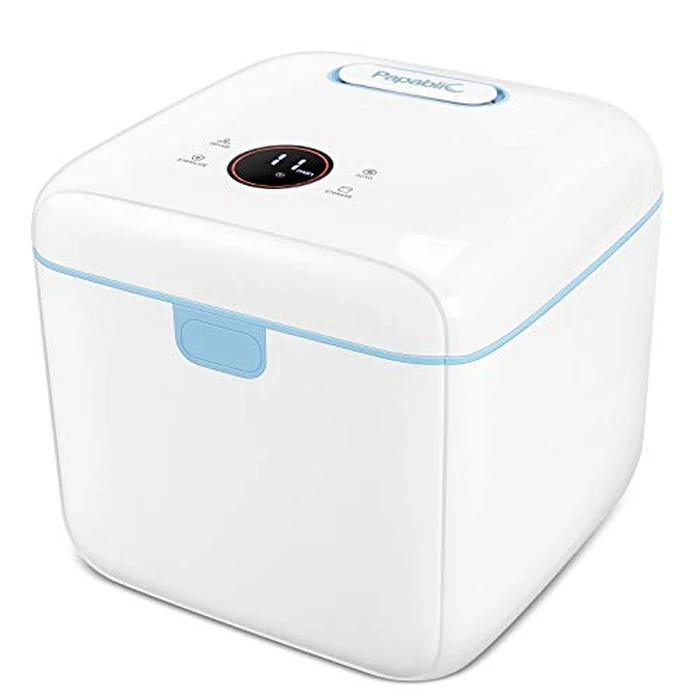 Papablic 4-in-1 UV Light Sanitizer and Dryer, Large Capacity UV-C Cleaner Sanitizing Box with Dual Lamps, for Baby & Whole Family Use, Touch Control by Papablic - Used - Like New condition - US$123.48
