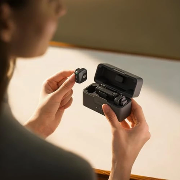 DJI Mic Mini (2 TX + 1 RX + Charging Case), Wireless Lavalier Microphone for iPhone/Camera/Android, Ultralight, Detail-Rich Audio, 48h Use, Noise Cancelling, Automatic Limiting, Vlog, Streaming by DJI - Image 7