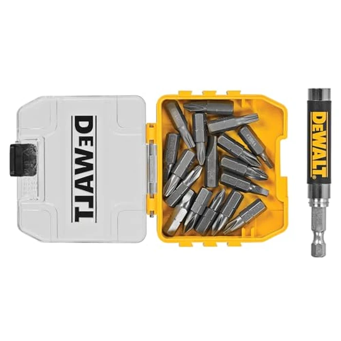DEWALT 18 pc. Compact Magnetic Drive Guide Set, Yellow (DWAF2058CS) by DEWALT - Image 1